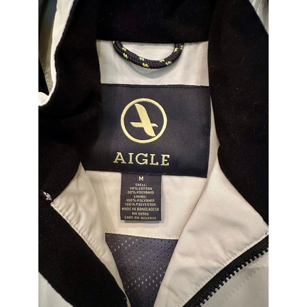 NWOT Aigle Water Resistant Jacket M - Picture 4 of 6